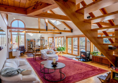 Vermont Living Room | Vermont Icelandic Horse Farm & Lodging in Waitsfield