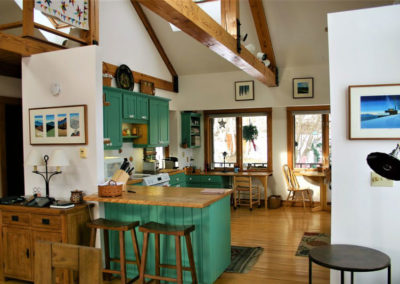 Kitchen | Vermont Horse Farm & Vacation Rental in Fayston, Vermont