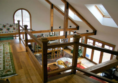 Stairs | Vermont Horse Farm & Vacation Rental in Fayston, Vermont