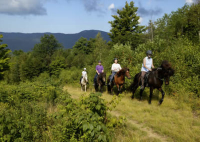 Trail Ride | Vermont Horse Farm & Vacation Rental in Fayston, Vermont